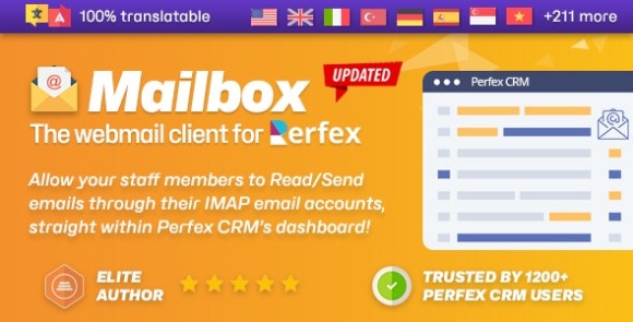 Download #Mailbox v2.0.1 – Webmail based e-Mail Client Module for Perfex CRM