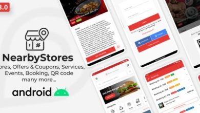 Nearby Stores Android Offers and Coupons Events Restaurant Services and Booking