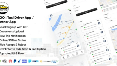 OGO Taxi Driver Partner App Source Code