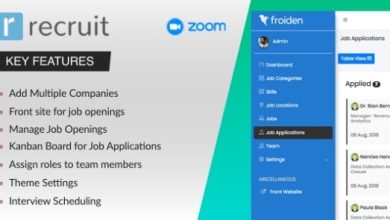 Recruit Recruitment Manager Nulled Script
