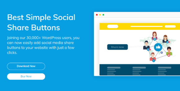 Download #Simple Social Buttons Pro v1.3.0 – WordPress Plugin