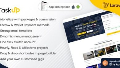 Taskup Freelance and Service Finder Marketplace Script