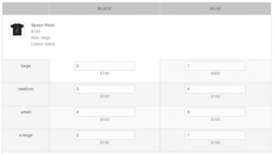 WooCommerce Bulk Variation Forms WordPress Plugin