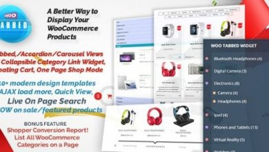 WooCommerce Tabbed Category Product Listing Pro WordPress Plugin