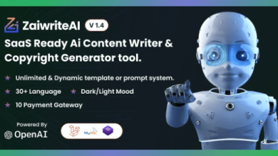 ZaiwriteAI Ai Content Writer and Copyright Generator Tool with SaaS