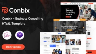 Conbix Business Consulting HTML Template