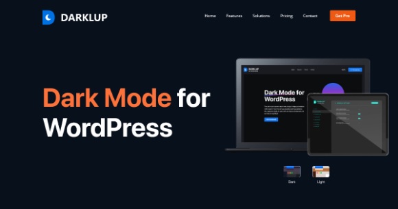 Download #Darklup v3.0 – Smartest Dark Mode Plugin for WordPress Free