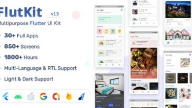FlutKit Flutter UI Kit App Source