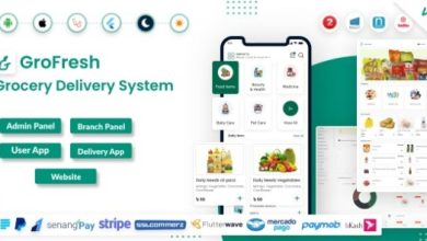 GroFresh Grocery Pharmacy eCommerce App with Laravel Admin Delivery Source