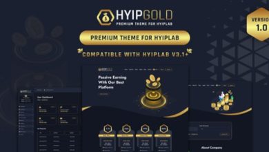HyipGold Premium Theme for HYIPLAB