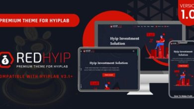 RedHyip Premium Theme for HYIPLAB