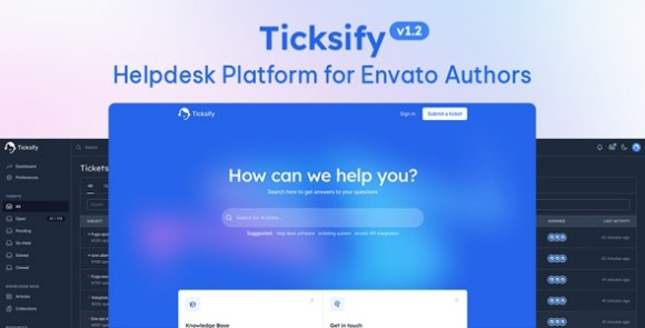 Download #Ticksify v1.2.6 Nulled – Customer Support Software for Freelancers and SMBs PHP Script