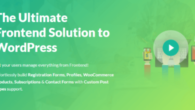 WP User Frontend Pro WordPress Plugin