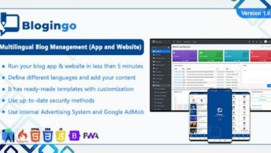 Blogingo Multilingual Blog Management App and Website