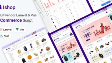 Ishop Multivendor Laravel and Vue eCommerce CMS Nulled Script