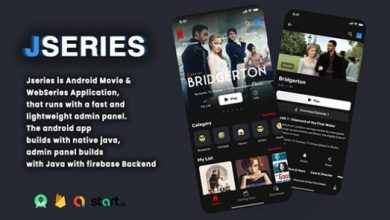 Jseries Movie Web Series with Firebase Backend Netflix Clone App
