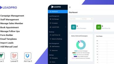 LeadPro Lead Management CRM Script