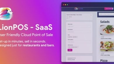 Lion POS SaaS Point Of Sale Script for Restaurants and Bars