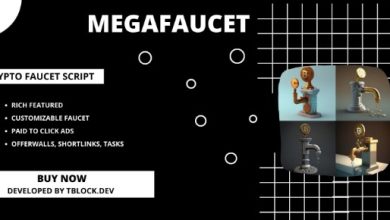 MegaFaucet Crypto Faucet Script