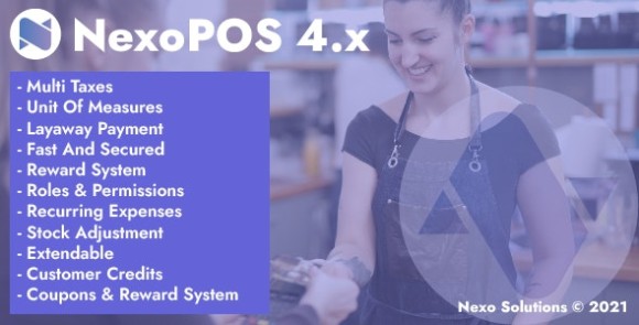 Download #NexoPOS v5.1.0 – POS, CRM & Inventory Manager PHP Script