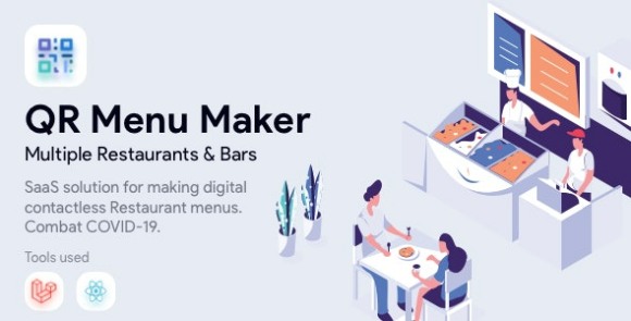 Download #QR Menu Maker v4.0 – SaaS – Contactless QR Restaurant Menus PHP Script
