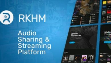 RKHM Audio Streaming Platform Script