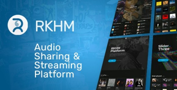 RKHM Audio Streaming Platform Script