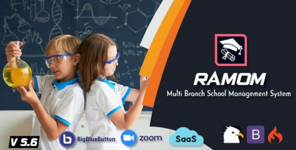 Download #Ramom School v5.6 Nulled – Multi Branch School Management System Script