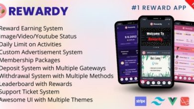 Rewardy Status App with Reward Points PWA