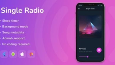 Single Radio Flutter Full App Source