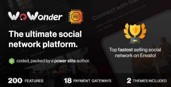 WoWonder v4.3.1 Nulled – The Ultimate PHP Social Network Platform Script