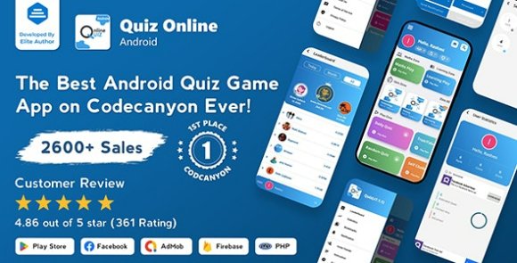 Download #Quiz Online v7.1.5 Nulled – Trivia Quiz | Quiz Game | Web Quiz + Admin Panel Source