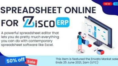 Spreadsheet Online for ZiscorERP Addon