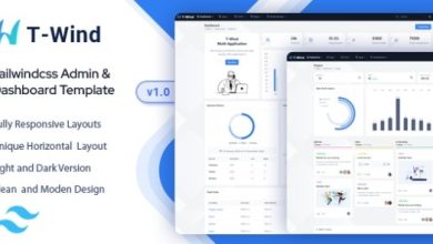 T-Wind Tailwind CSS Admin Dashboard Template