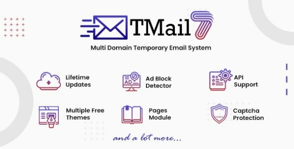 Download #TMail v7.6.2 Nulled – Multi Domain Temporary Email System PHP Script