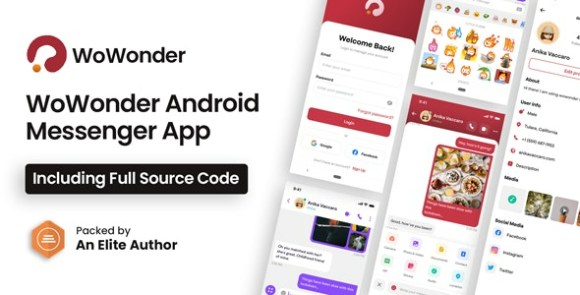 WoWonder Android Messenger Mobile Application for WoWonder Social Script