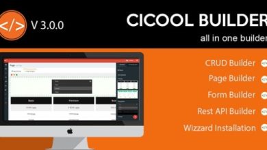 Cicool Page Form Rest API and CRUD Generator Script