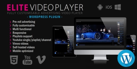 Download #Elite Video Player v6.8.4 – WordPress Plugin Free