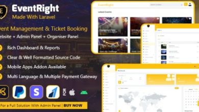 EventRight Ticket Sales and Event Booking and Management System SaaS Nulled
