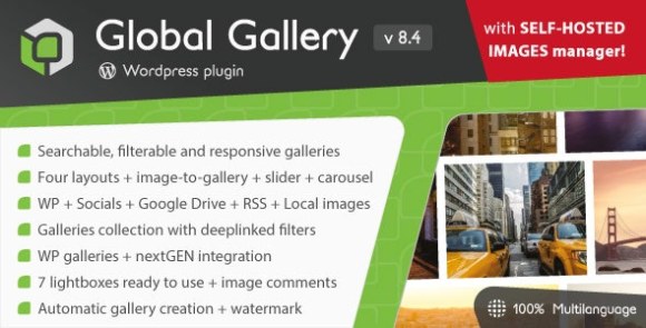 Download #Global Gallery v8.4.2 – WordPress Responsive Gallery Plugin