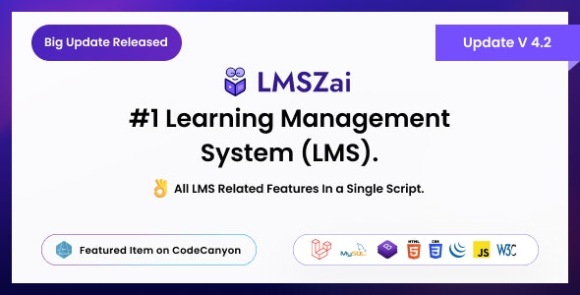 LMSZAI v6.0 Nulled – LMS Learning Management System (Laravel) PHP Script