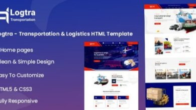 Logtra Transportation and Logistics HTML Template