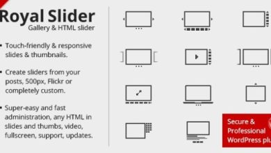 RoyalSlider Touch Content Slider WordPress Plugin
