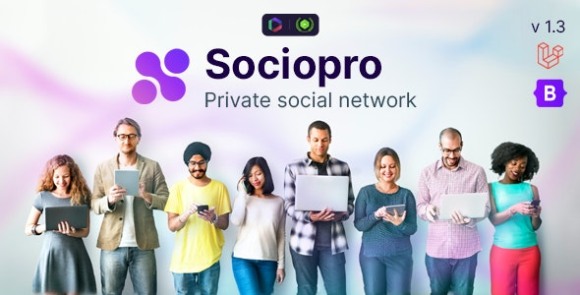 Download #Sociopro v1.3 – The Ultimate Private Social Network PHP Script