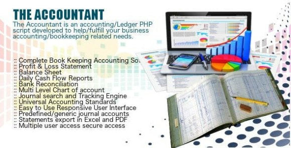 Download #The Accountant v6.0 – General Ledger PHP Script