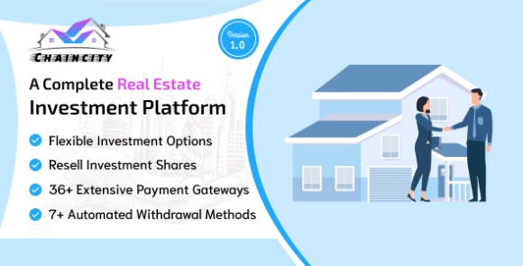 Download #ChainCity v1.0 Nulled – A Complete Real Estate Investment Platform PHP Script