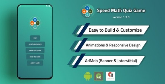 Download #Fast Math v1.3.0 – Quiz Game Source Code with Admob and Unity App Source