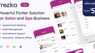 Frezka All-in-one Salon and Spa Business Solution in Flutter Laravel App
