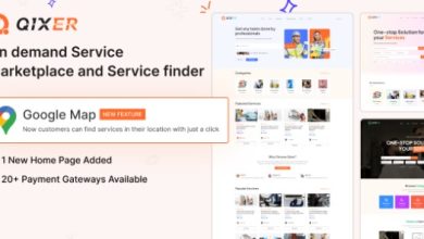 Qixer Multi-Vendor On demand Service Marketplace and Service Finder Nulled Script