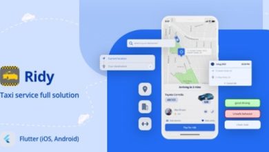 Ridy Flutter Full Taxi Solution App Source Code
